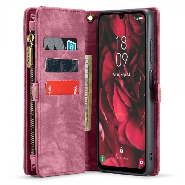 CaseMe Samsung Galaxy A25 Cover 008 Series Aftageligt Cover Rød