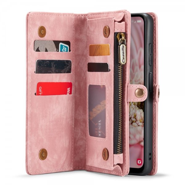 CaseMe Samsung Galaxy A25 Cover 008 Series Aftagelig Skal Rosa