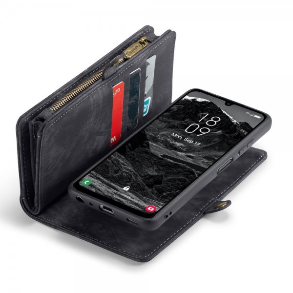 CaseMe Samsung Galaxy A25 Cover 008 Series Aftagelig Skal Sort