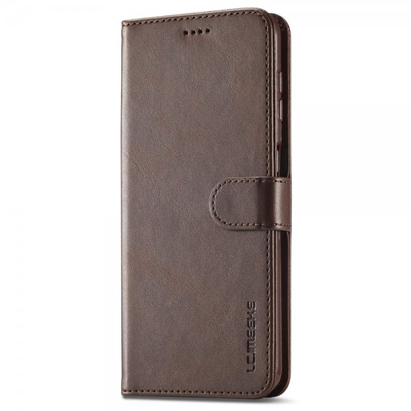 Lc.Imeeke Samsung Galaxy A25 Etui med Kortlomme Standerfunktion Mørkebrun
