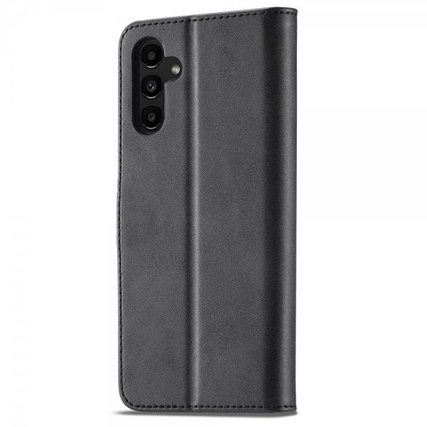 Lc.Imeeke Samsung Galaxy A25 Etui med Kortlomme Stativfunktion Sort