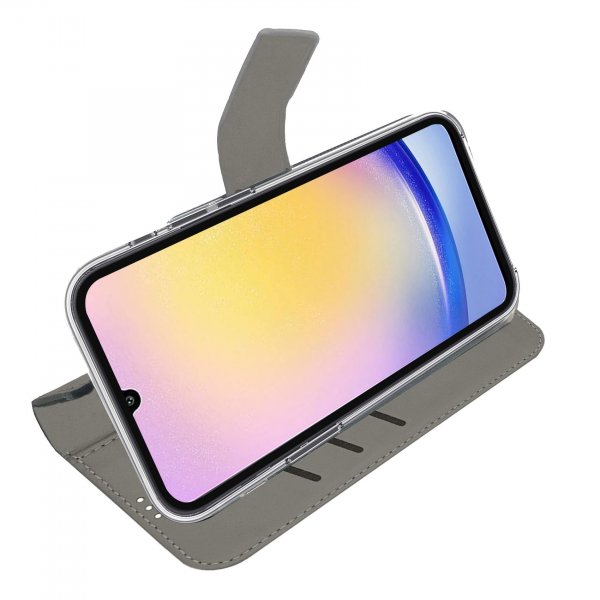 Celly Samsung Galaxy A25 Cover Wally Wallet Case Sort
