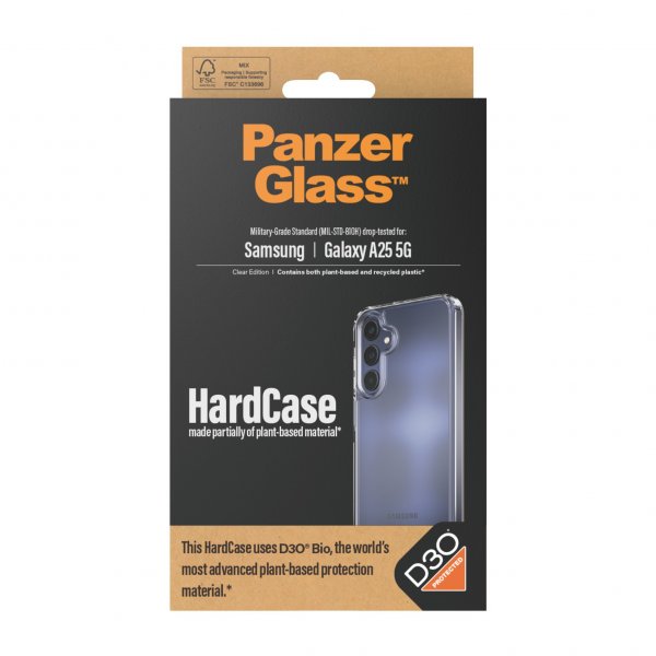 PanzerGlass Samsung Galaxy A25 Cover HardCase D3O Transparent