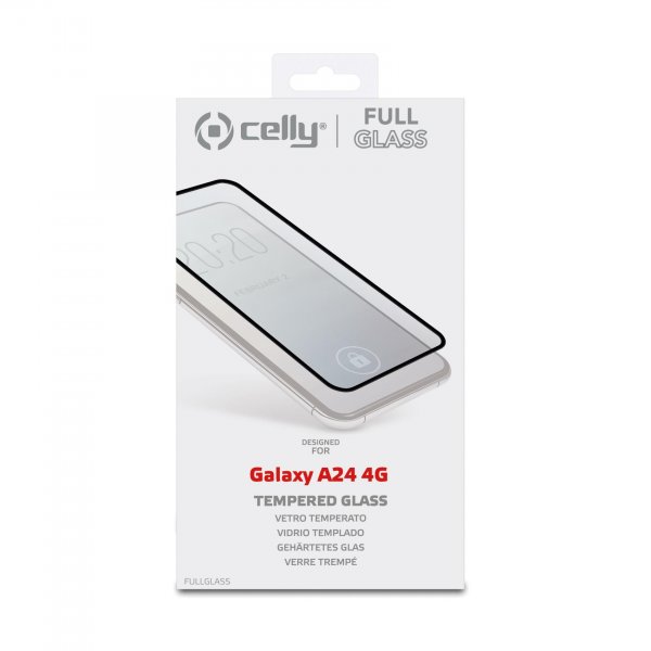 Celly Samsung Galaxy A24/A25 Skærmbeskyttelse FULLGLASS