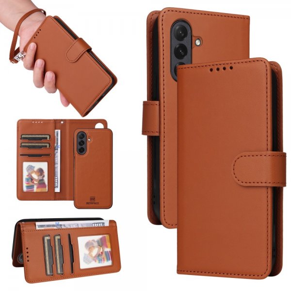 Betopnice Samsung Galaxy A26 Etui med Aftageligt Cover 005 Brun