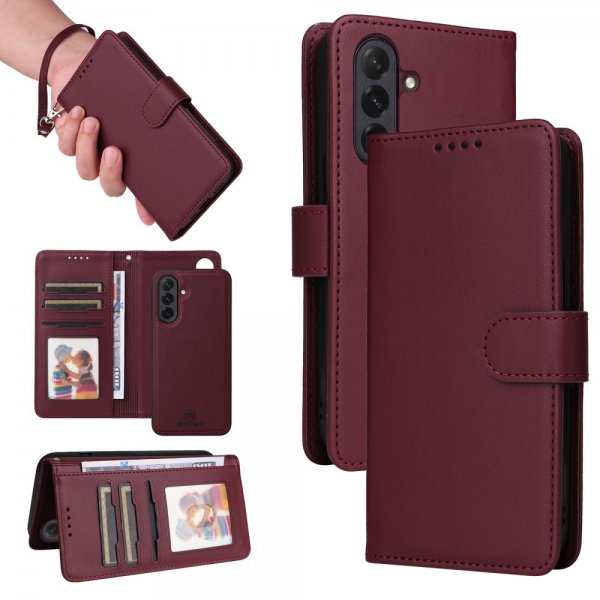 Betopnice Samsung Galaxy A26 Cover med Aftageligt Cover 005 Rød