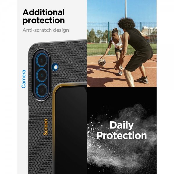 Spigen Samsung Galaxy A26 Cover Liquid Air Mat Sort