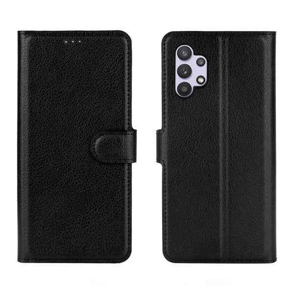 Rvelon Samsung Galaxy A32 4G Etui med Kortlomme Sort