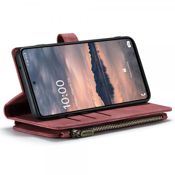 CaseMe Samsung Galaxy A33 5G Cover C30 Series Rød