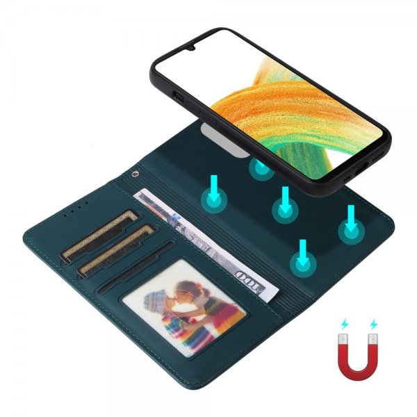 Betopnice Samsung Galaxy A33 5G Etui med aftageligt Cover 005 Blå