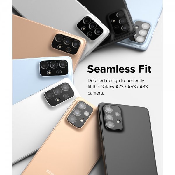 Ringke Samsung Galaxy A33 5G/Galaxy A53 5G Kamerabeskyttelse Camera Protector Glass 3-pak