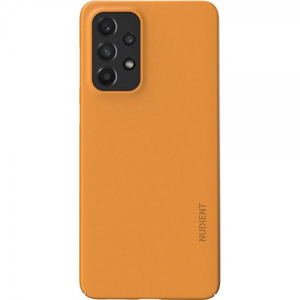 Nudient Samsung Galaxy A33 5G Cover Thin Case V3 Saffron Yellow
