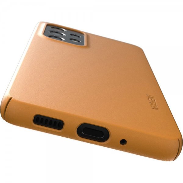 Nudient Samsung Galaxy A33 5G Cover Thin Case V3 Saffron Yellow