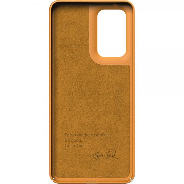 Nudient Samsung Galaxy A33 5G Cover Thin Case V3 Saffron Yellow