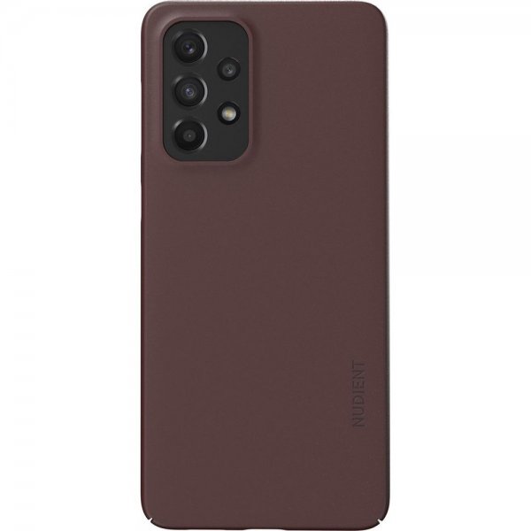Nudient Samsung Galaxy A33 5G Cover Thin Case V3 Sangria Red