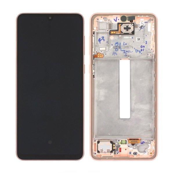 Samsung Galaxy A33 5G (SM-A336B) LCD skærm med display original - Peach