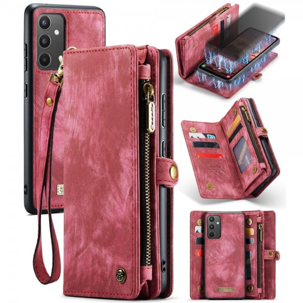 CaseMe Samsung Galaxy A34 5G Etui 008 Series Aftageligt Cover Rød