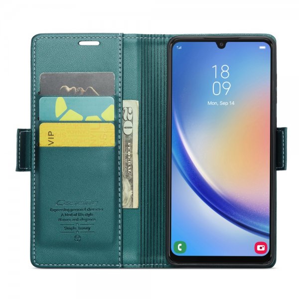 CaseMe Samsung Galaxy A34 5G Etui 023 Series Grøn