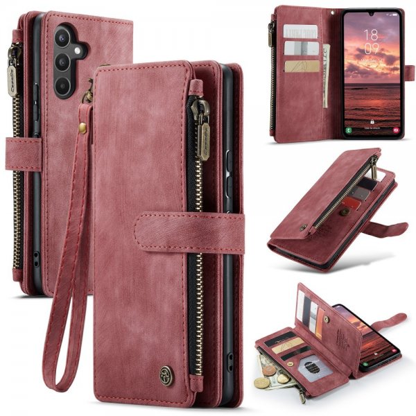 CaseMe Samsung Galaxy A34 5G Cover C30 Series Rød