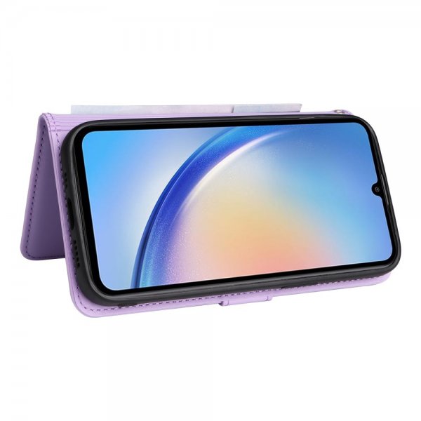 Betopnice Samsung Galaxy A34 5G Cover med aftageligt etui 005 Lilla