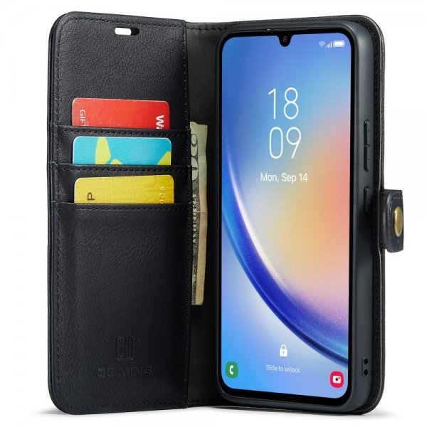 Dg.Ming Samsung Galaxy A34 5G Cover med Aftageligt Cover Sort