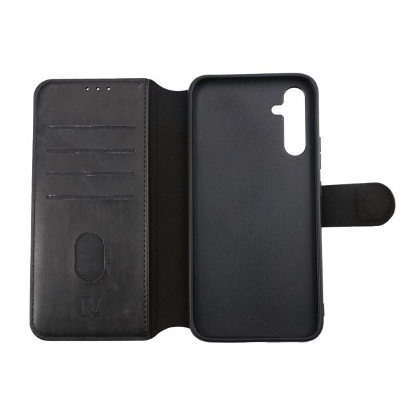 Rvelon Samsung Galaxy A34 5G Cover 4 Kortrum Sort