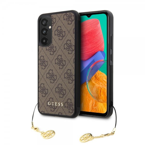 Guess Samsung Galaxy A34 5G Cover 4G Charms Brun