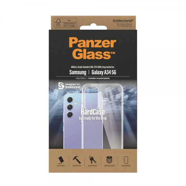 PanzerGlass Samsung Galaxy A34 5G Cover HardCase Transparent