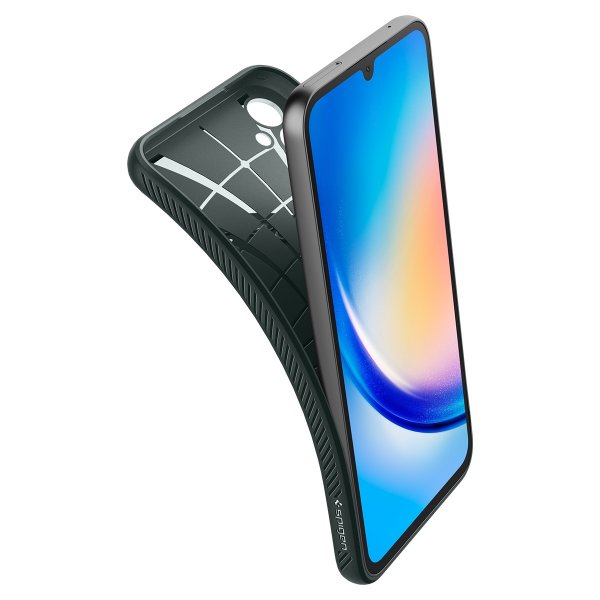 Spigen Samsung Galaxy A34 5G Cover Liquid Air Abyss Green