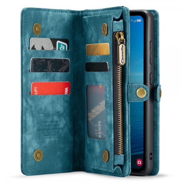 CaseMe Samsung Galaxy A35 Etui 008 Series Aftageligt Cover Blå