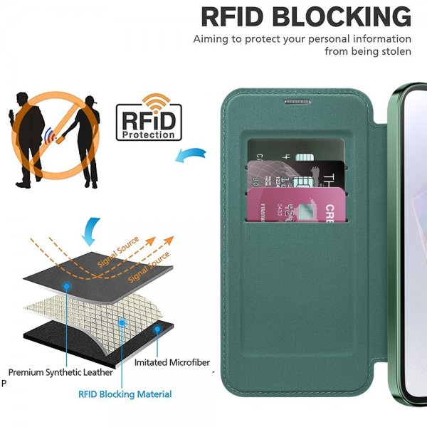 Samsung Galaxy A35 Cover MagSafe Grøn