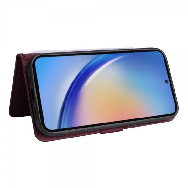 Betopnice Samsung Galaxy A35 Etui med Aftageligt Cover 005 Rød