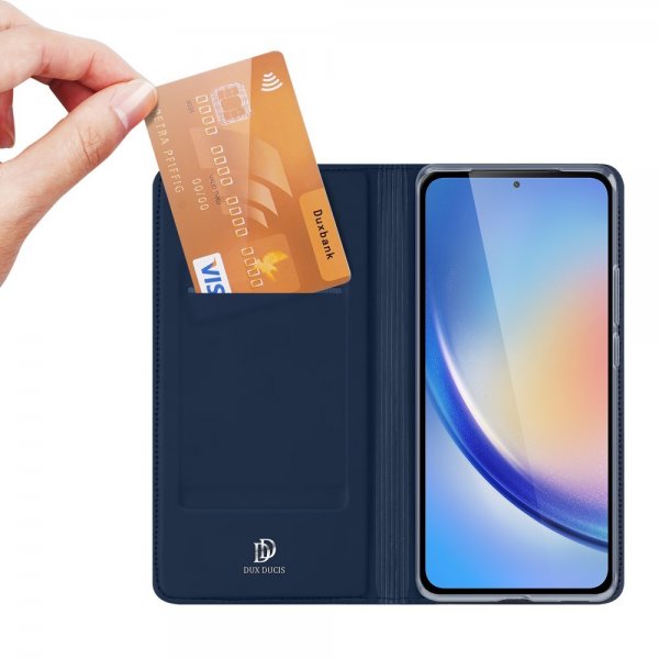 Dux Ducis Samsung Galaxy A35 Cover Skin Pro Series Blå
