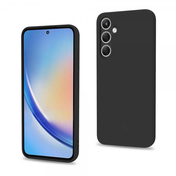 Celly Samsung Galaxy A35 Cover CROMO Sort
