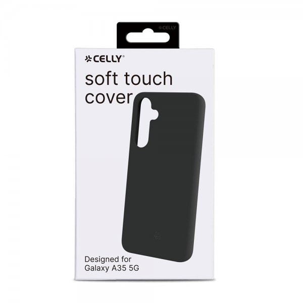 Celly Samsung Galaxy A35 Cover CROMO Sort