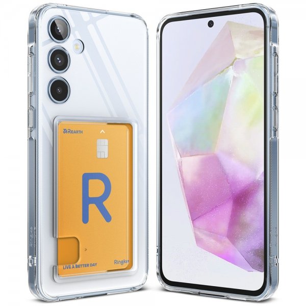 Ringke Samsung Galaxy A35 Cover Fusion Card Klar