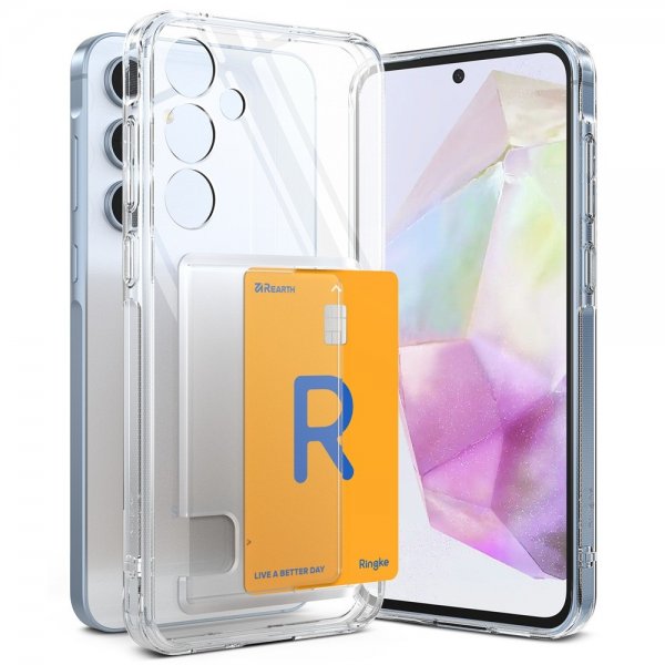 Ringke Samsung Galaxy A35 Cover Fusion Card Klar