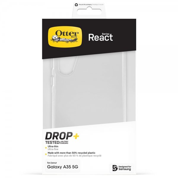 Otterbox Samsung Galaxy A35 Cover React Transparent