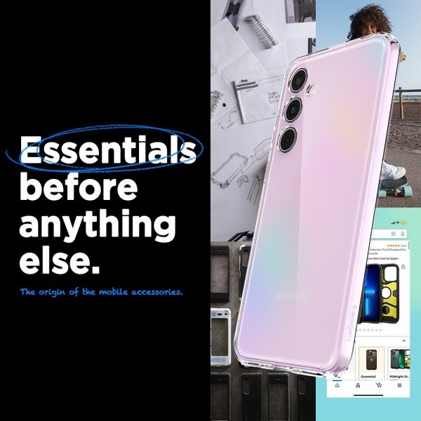Spigen Samsung Galaxy A35 Cover Ultra Hybrid Crystal Clear