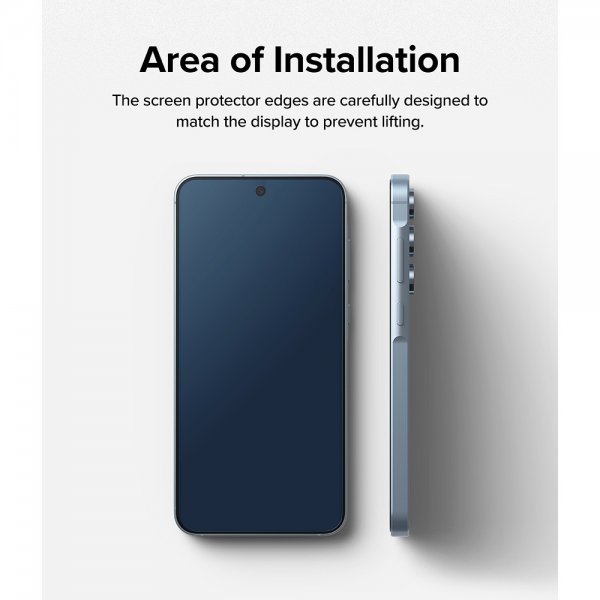 Ringke Samsung Galaxy A35 Skærmbeskyttelse Easy Slide 2-pak