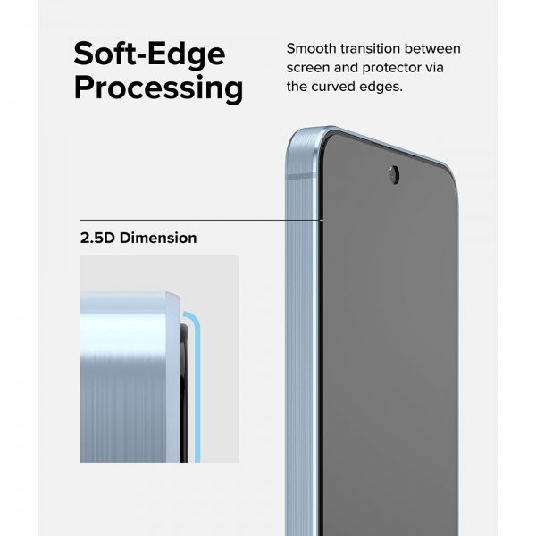 Ringke Samsung Galaxy A35 Skærmbeskyttelse Easy Slide 2-pak