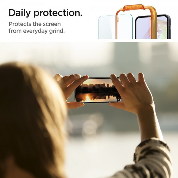 Spigen Samsung Galaxy A35 Skærmbeskyttelse GLAS.tR ALIGNmaster 2-pak