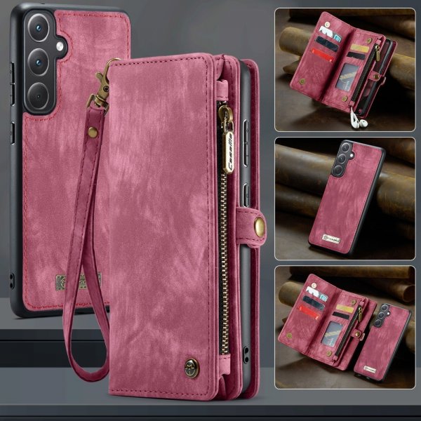 CaseMe Samsung Galaxy A36 Futteral 008 Series Aftageligt Cover Rød