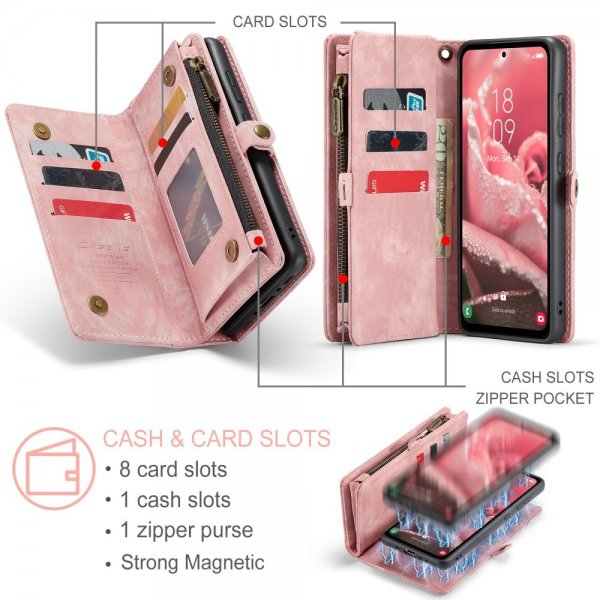 CaseMe Samsung Galaxy A36 Etui 008 Series Aftageligt Cover Rosa