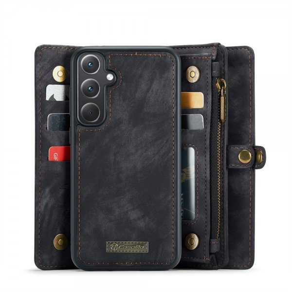 CaseMe Samsung Galaxy A36 Etui 008 Series Aftageligt Cover Sort