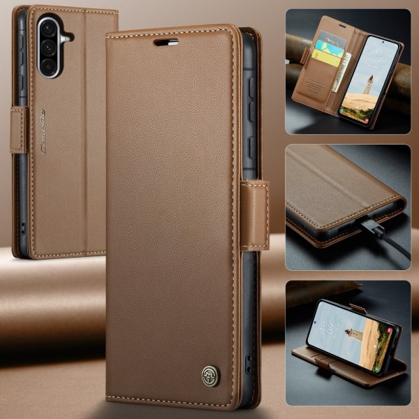 CaseMe Samsung Galaxy A36 Etui 023 Series Brun