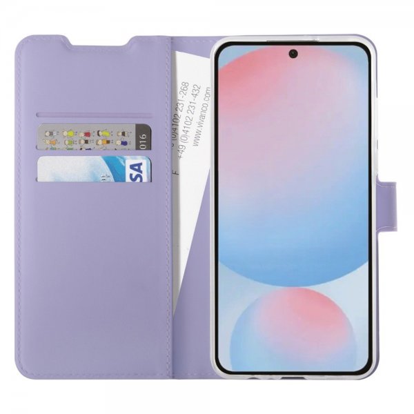 Vivanco Samsung Galaxy A36/Galaxy A56 Etui Classic Wallet Lavendel