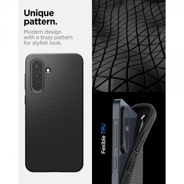Spigen Samsung Galaxy A36 Cover Liquid Air Mat Sort