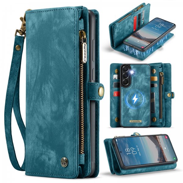 CaseMe Samsung Galaxy A37 Cover 008 Series Aftageligt Cover Blå