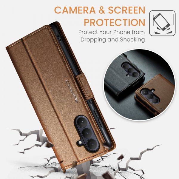CaseMe Samsung Galaxy A37 Cover 023 Series Brun